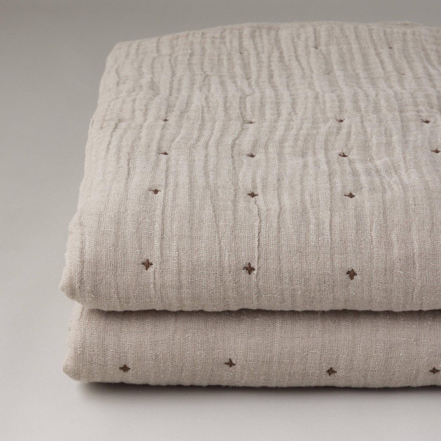 Chambray Tack Stitch Quilt