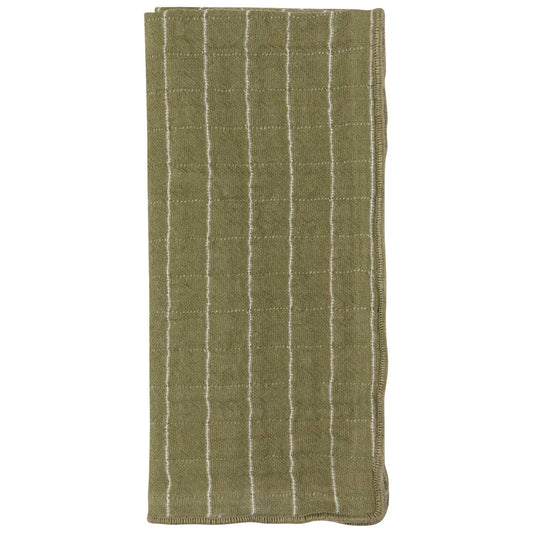 Olive Branch Double Weave Napkins - Set of 4