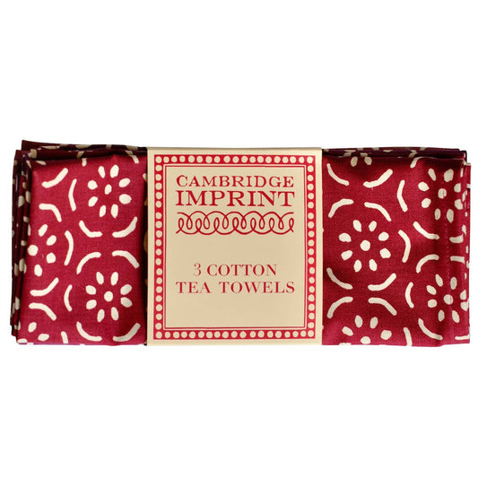 Three Pear Halves Tea Towels
