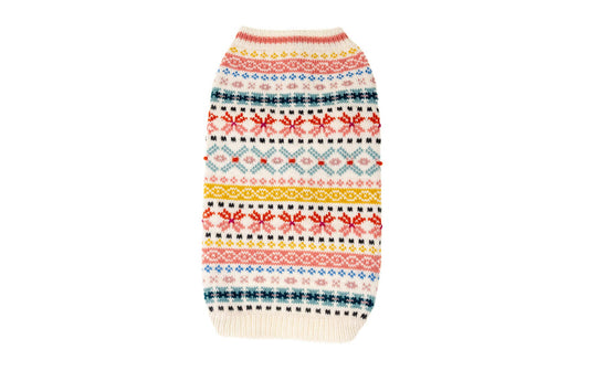 Parker Dog Sweater - Natural