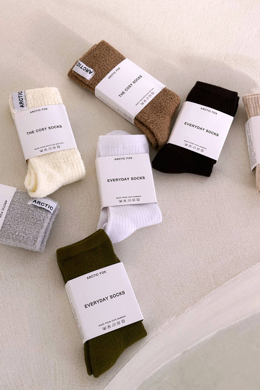 Cosy Socks - 100% Recycled - Wax Paper