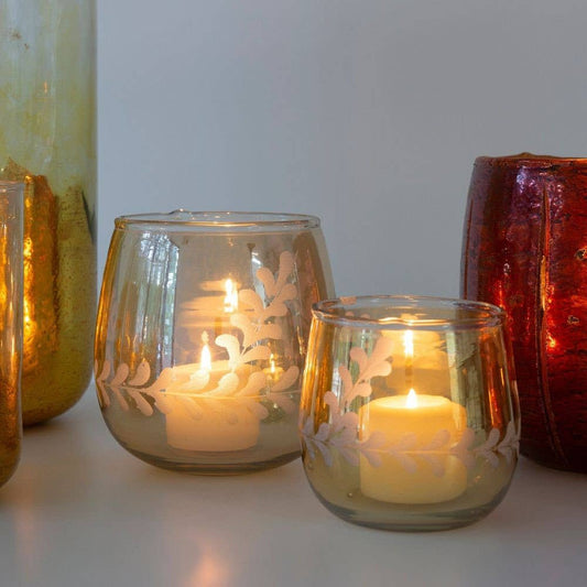 Elodie Etched Votive S