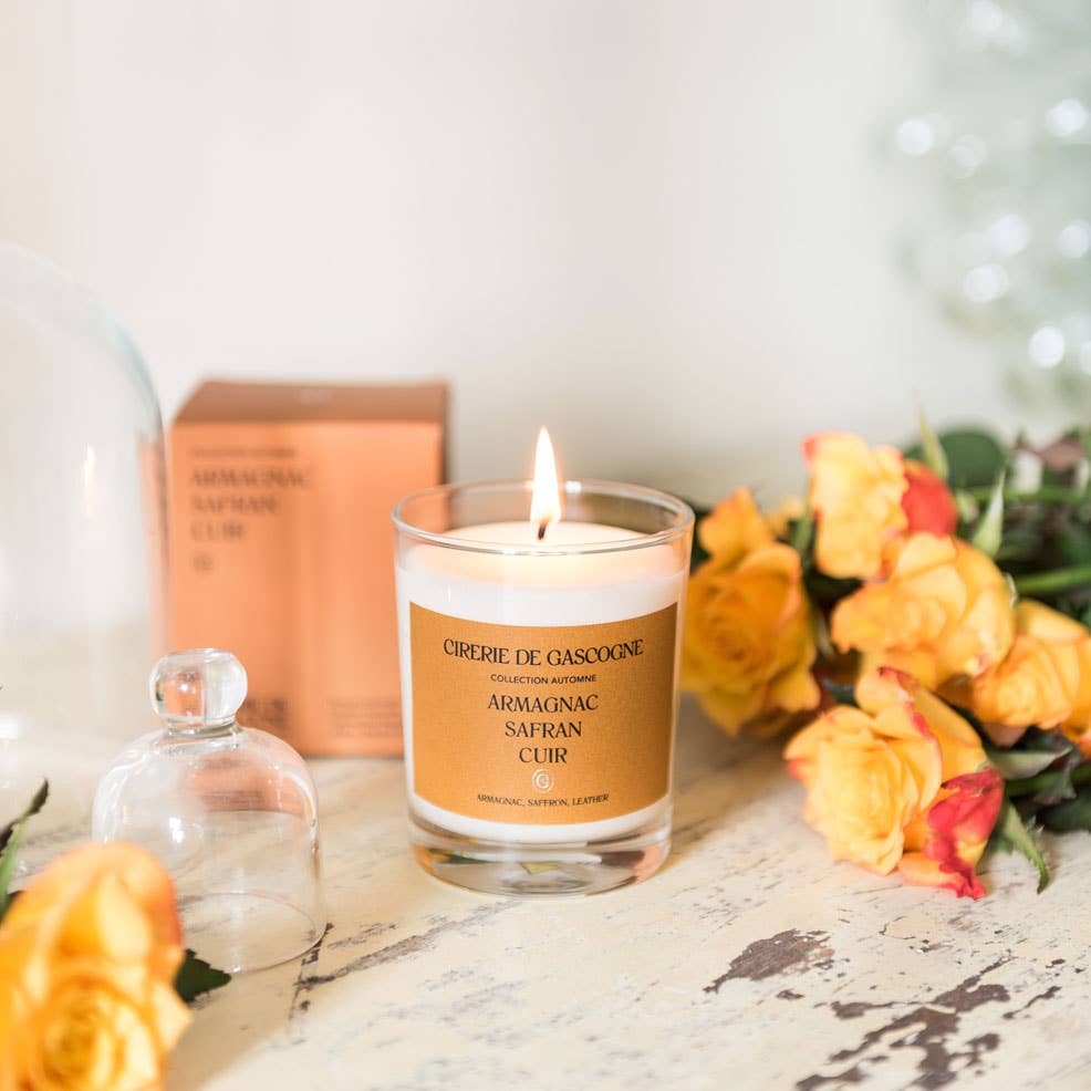 Armagnac, Saffron, Leather Blend Candle