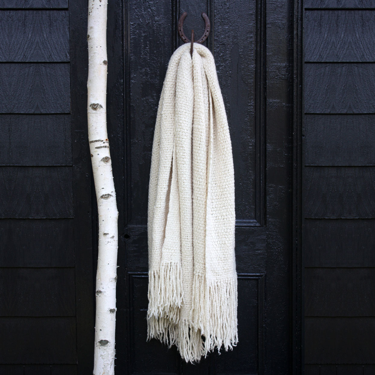 Chunky Wool Throw
