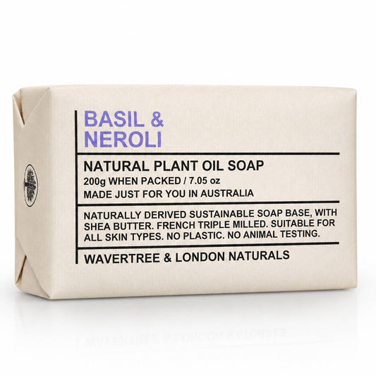 Wavertree & London Naturals Soap bar - Basil & Neroli