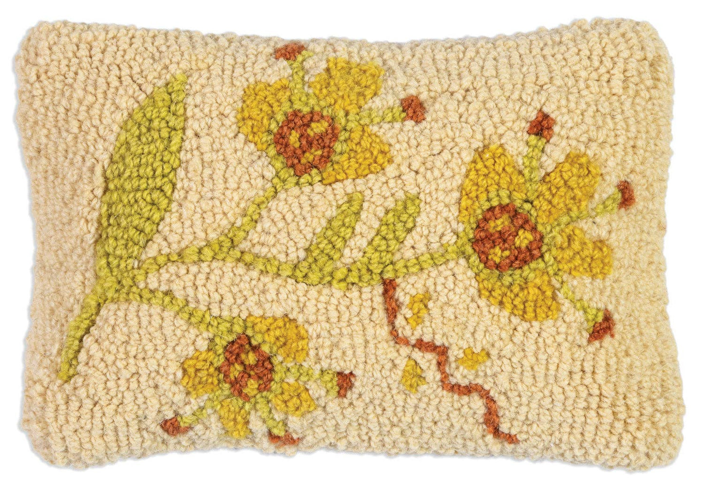 Folklorica Cream Pillow - 8" x 12"