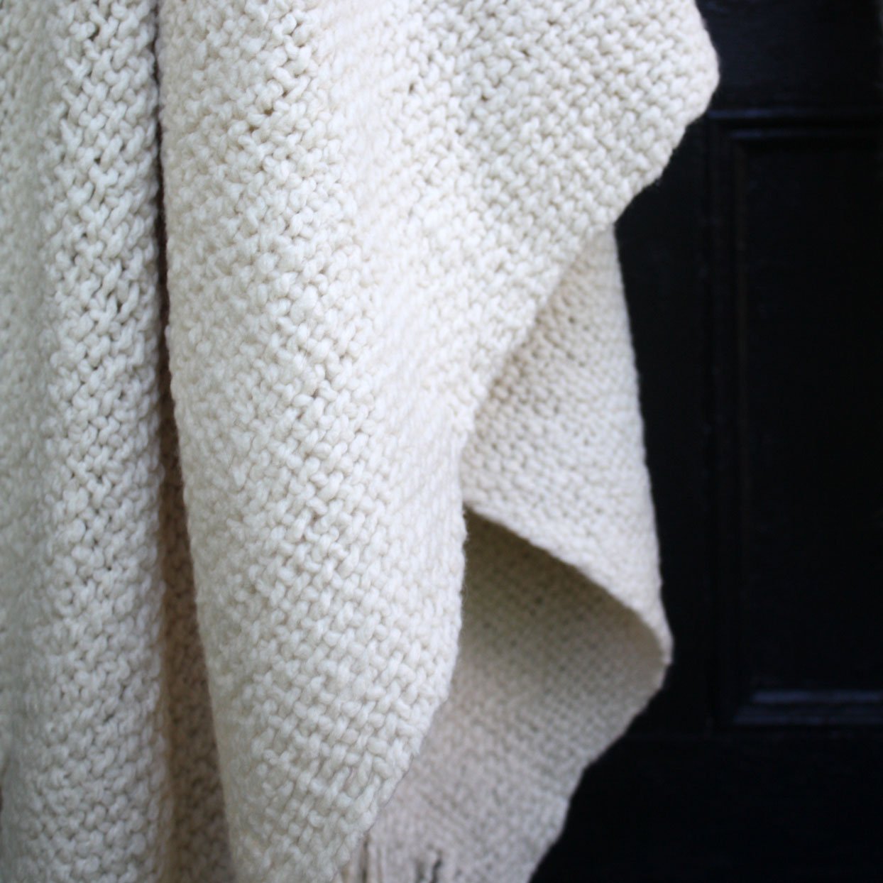 Chunky Wool Throw