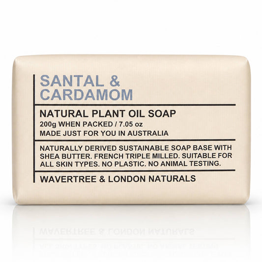 Wavertree & London Naturals Soap bar -  Santal & Cardamon