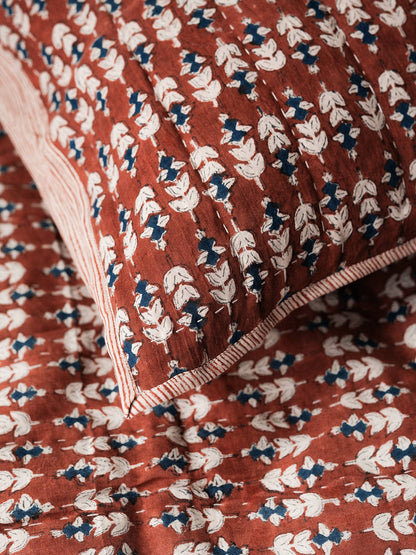 Blossom Block Print Quilt