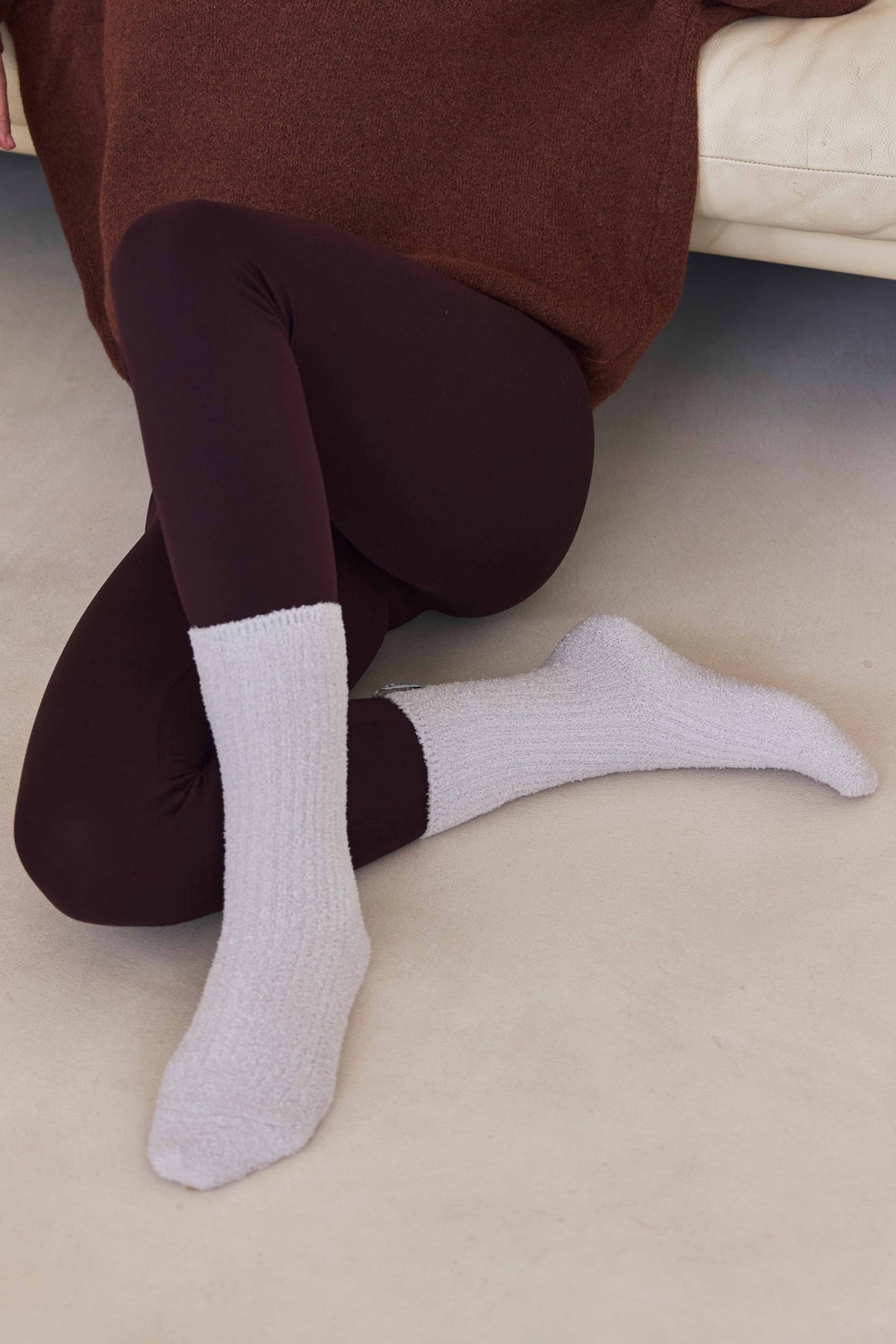 Cosy Socks - 100% Recycled - Blue Aura