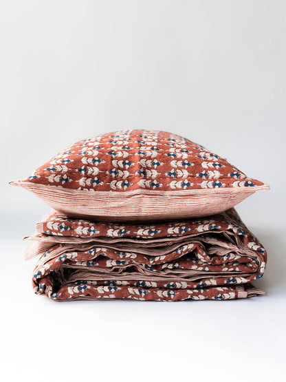 Blossom Block Print Quilt