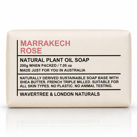 Wavertree & London Naturals Soap bar -  Marrakech Rose