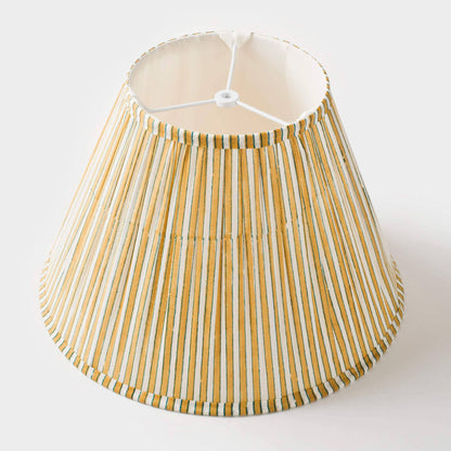 Candy Stripe Gathered Lampshade