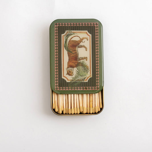 Matches in Tin - Tiger