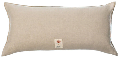 Plants Lumbar Pillow - Embroidered