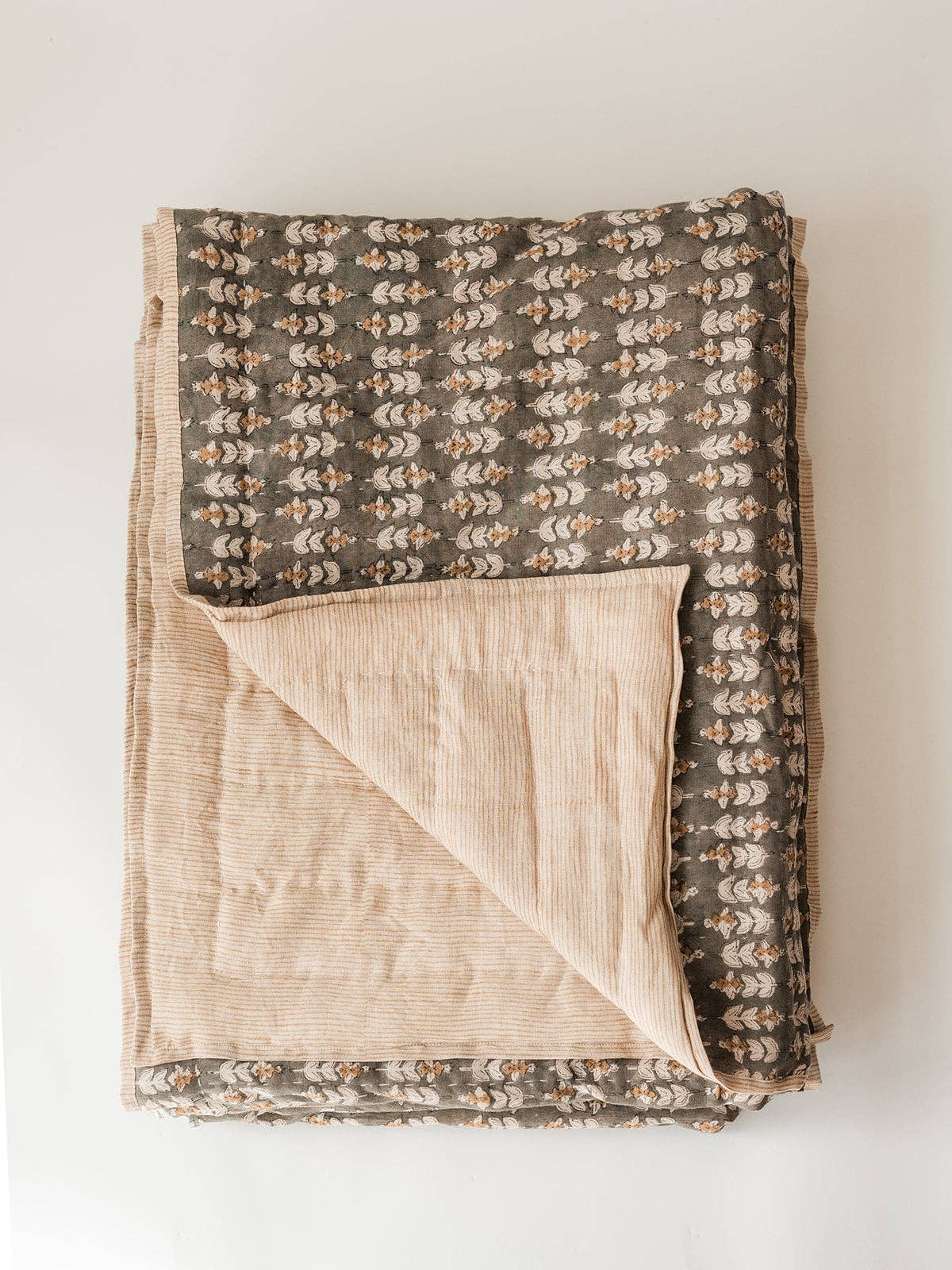 Blossom Block Print Quilt