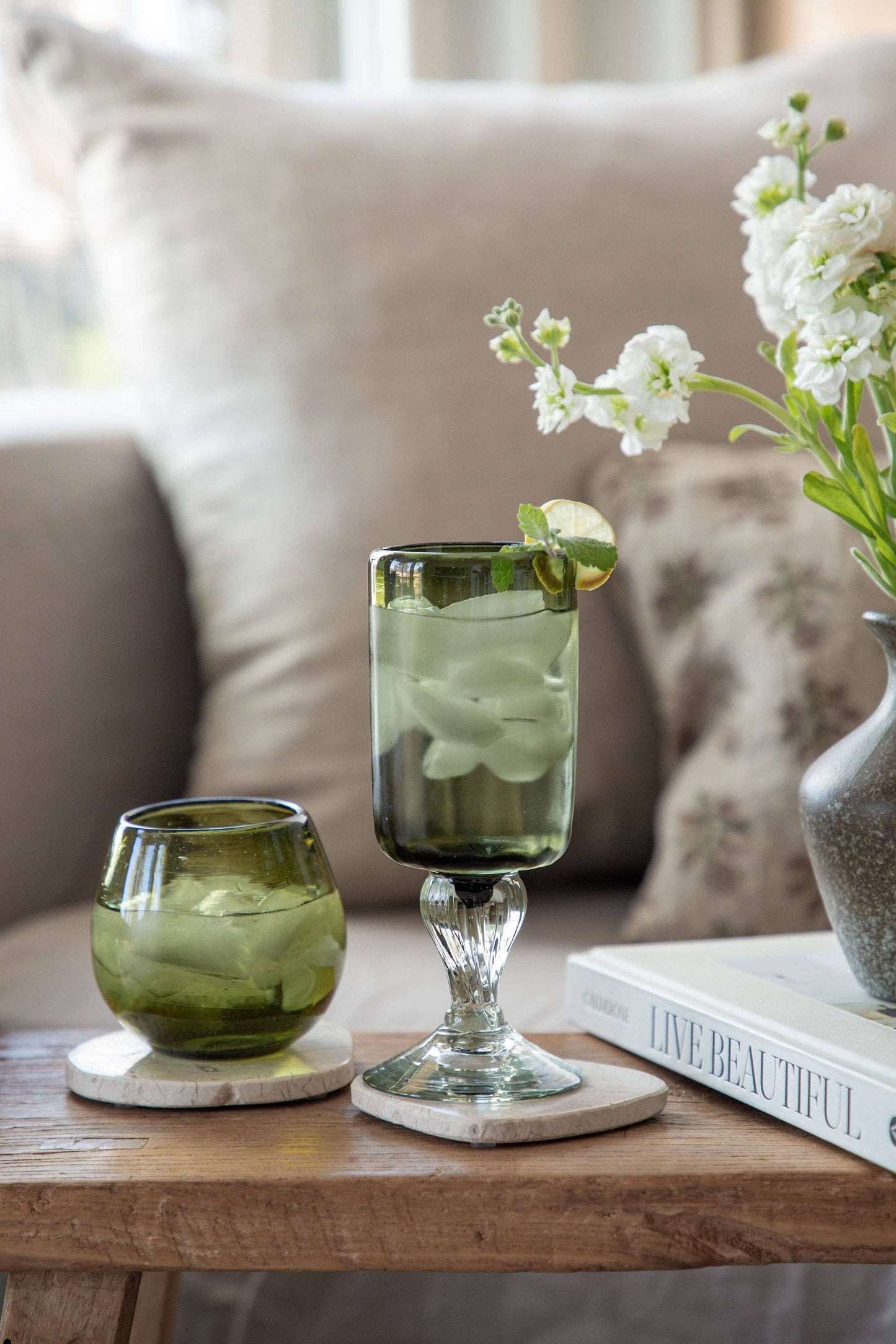 Ronde Blown Glass