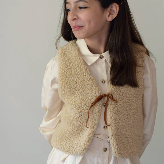 Teddy Vest, Caramel