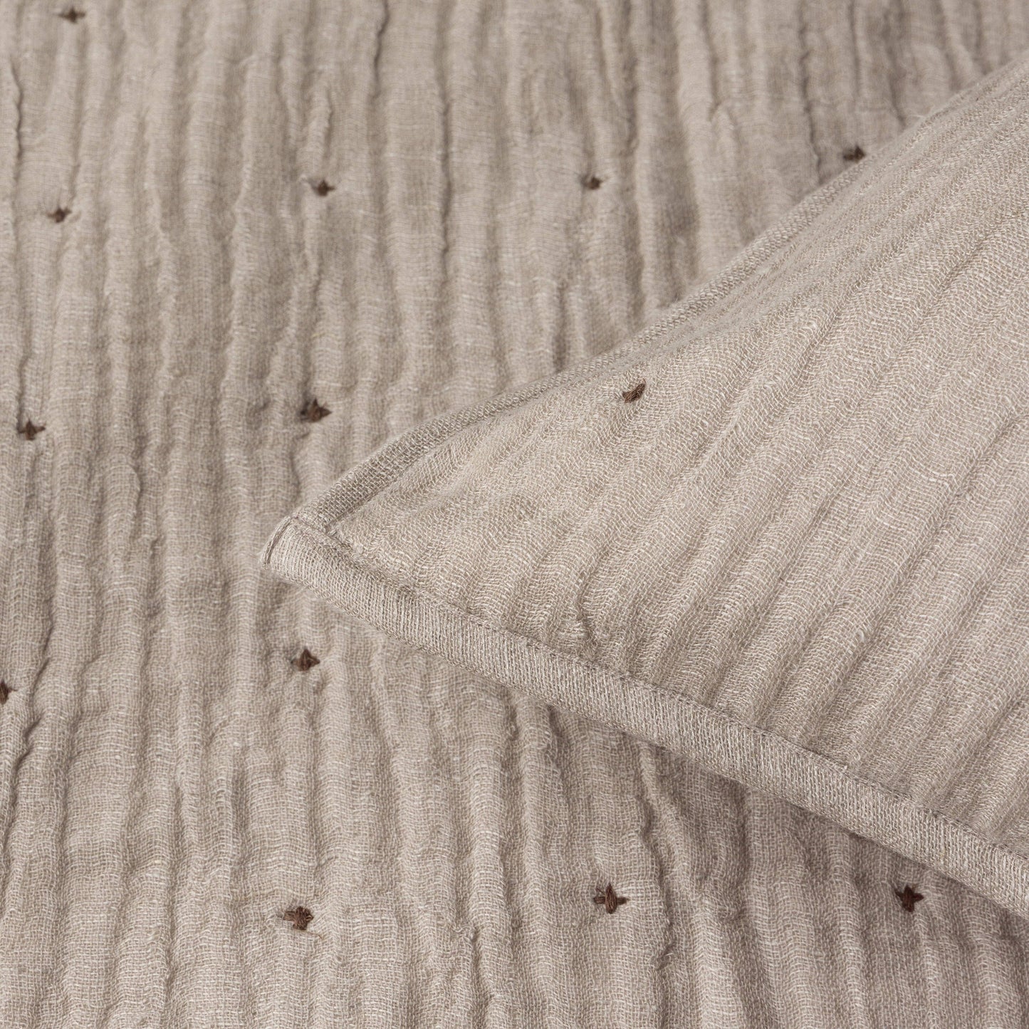 Chambray Tack Stitch Quilt
