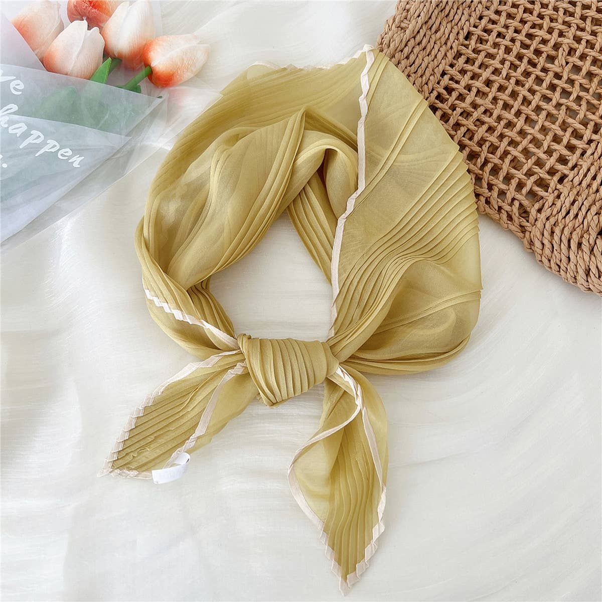 Sheer Square Scarf