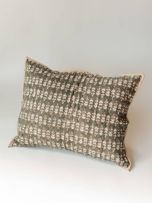 Blossom Block Print Sham