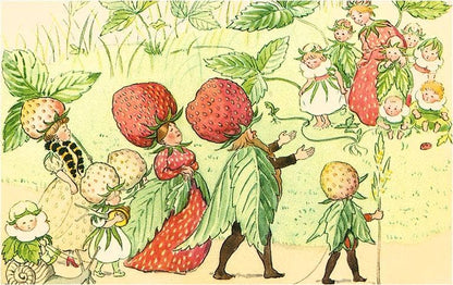 Little People of the Strawberry Patch