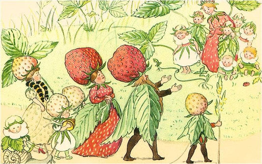 Little People of the Strawberry Patch