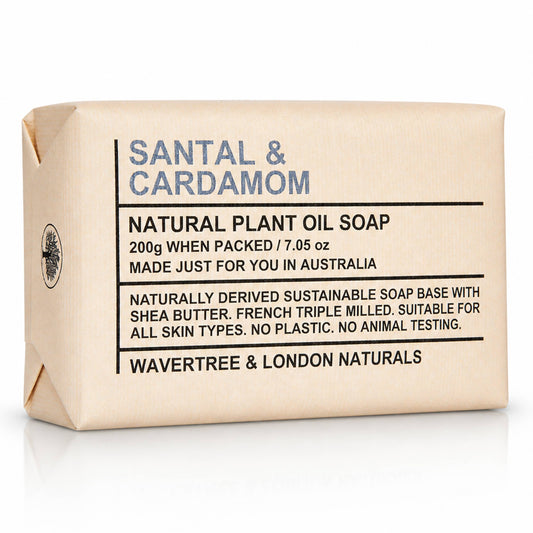 Wavertree & London Naturals Soap bar -  Santal & Cardamon