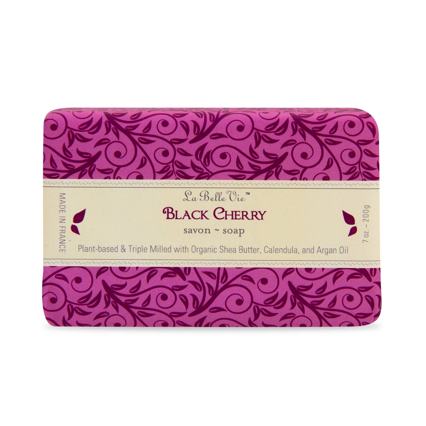 La Belle Vie Black Cherry Soap - 7oz/ 200g