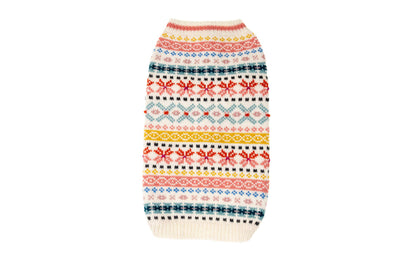 Parker Dog Sweater - Natural