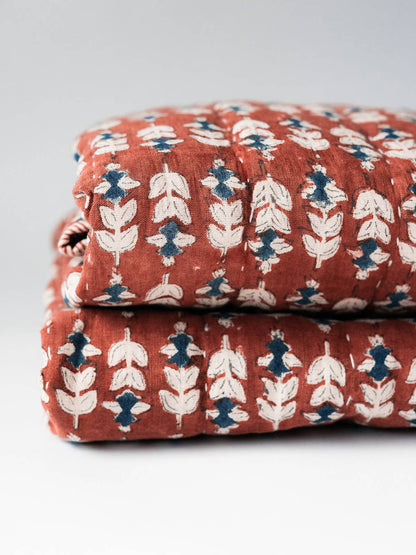 Blossom Block Print Quilt