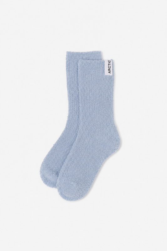 Cosy Socks - 100% Recycled - Blue Aura