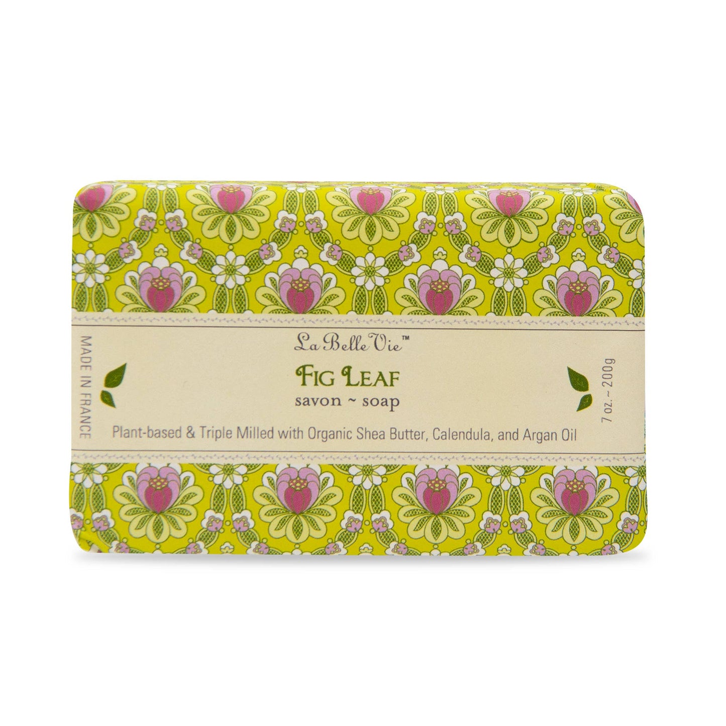 La Belle Vie Fig Leaf Soap - 7oz/ 200g