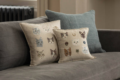 Charming Cats Pillow
