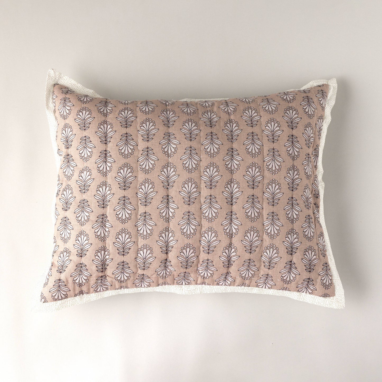Charlie Block Print Sham