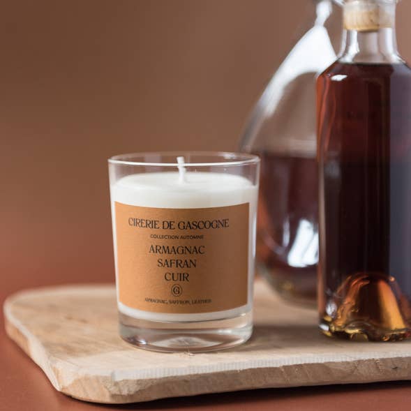 Armagnac, Saffron, Leather Blend Candle