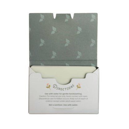 Paper Soap – Sweet Peppermint Scent, Travel Size, 50 Sheets
