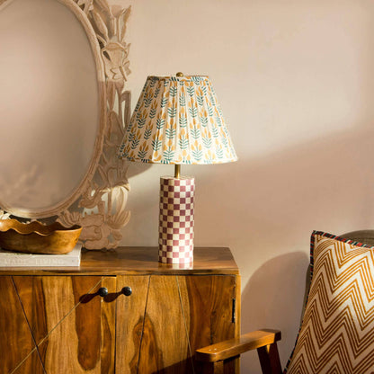 Meadow Gathered Floral Lampshade