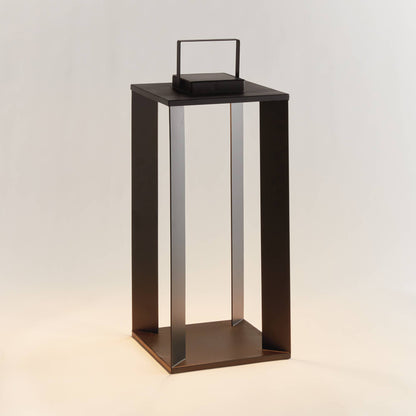 Hanley Cordless Solar Lantern 24", Black