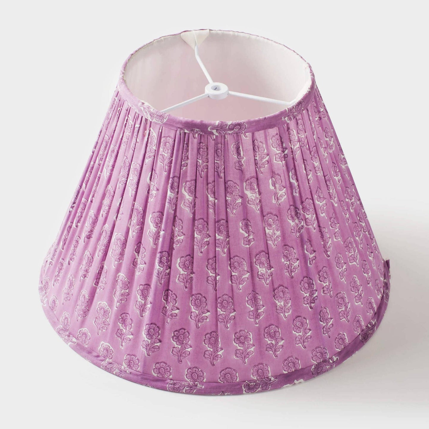 Daisy Gathered Floral Lampshade