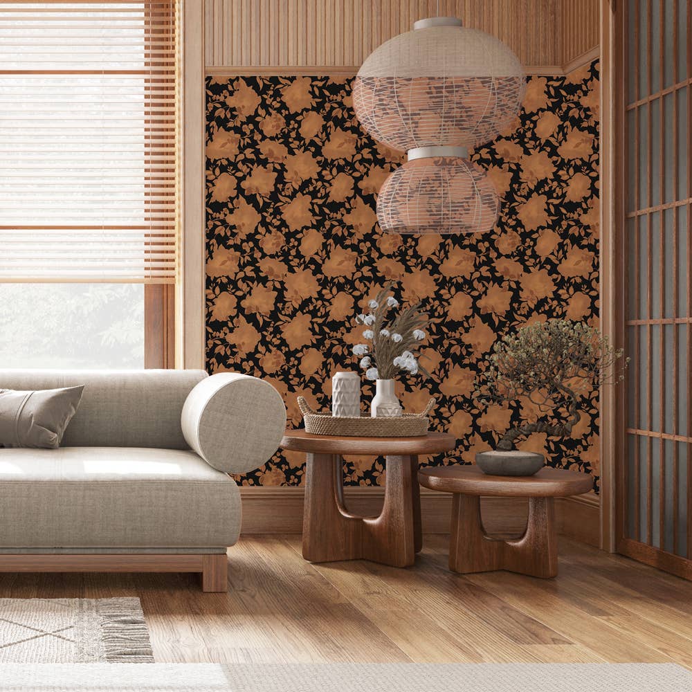 Silhouette Peel and Stick Wallpaper, 28 sq. ft.