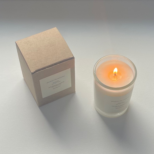Violet, Smoke + Fig Handcrafted Scented Soy Candle