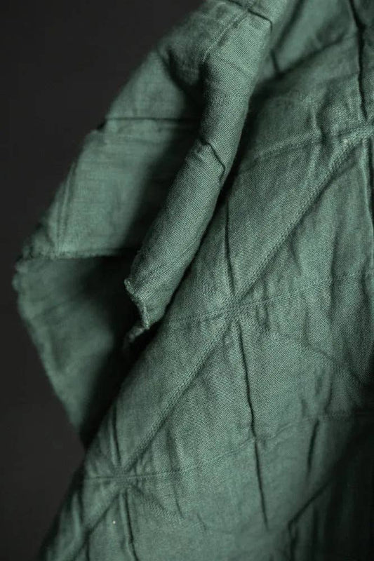 Viridian Jacquard Cotton