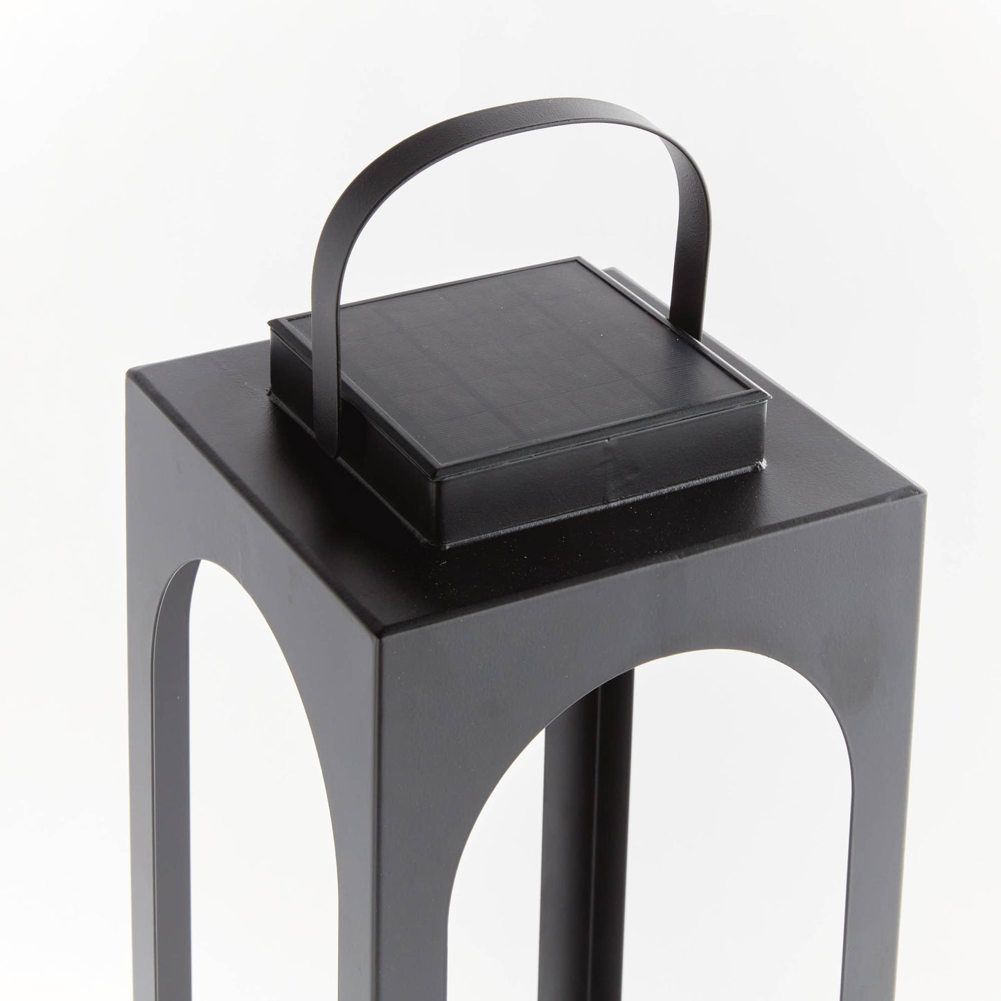 Brooks Cordless Solar Lantern 24", Black
