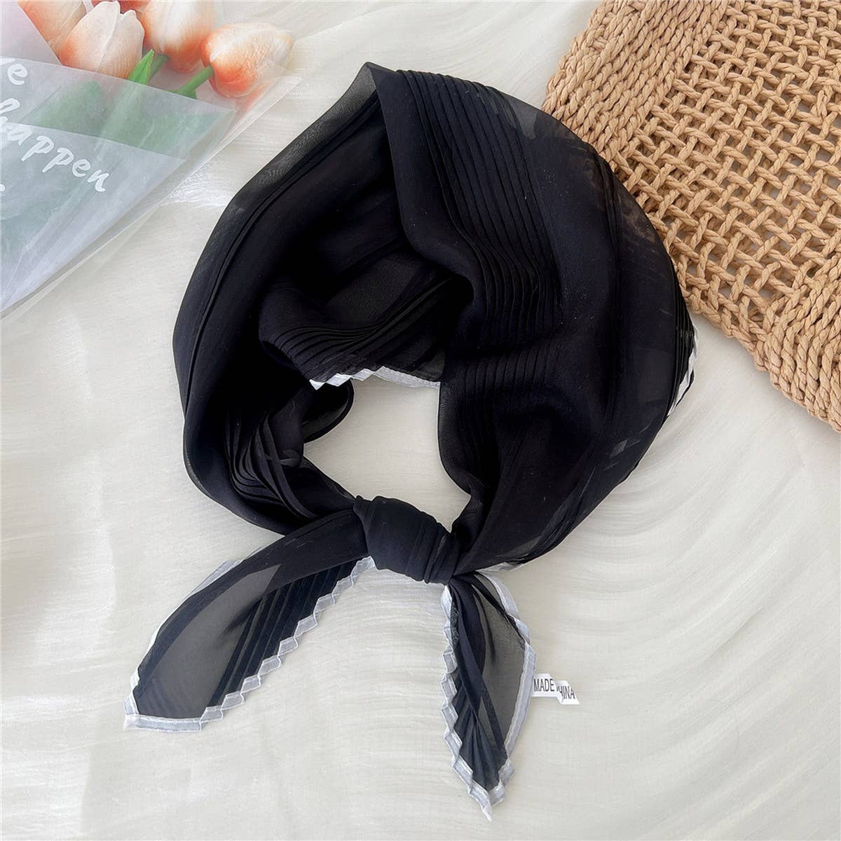 Sheer Square Scarf