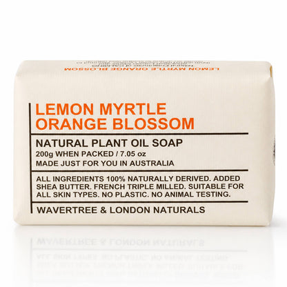 Wavertree Naturals Soap bar -  Lemongrass/Orange Blossom