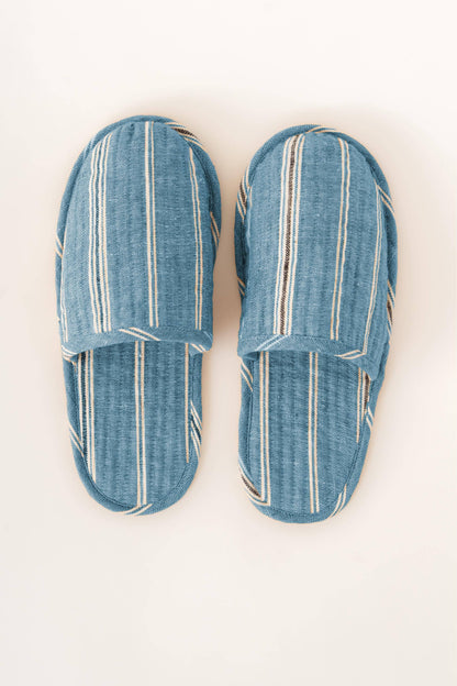 Yarn-Dyed Althea Linen Slippers – Everyday Chic