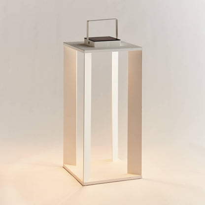 Hanley Cordless Solar Lantern 24" - White
