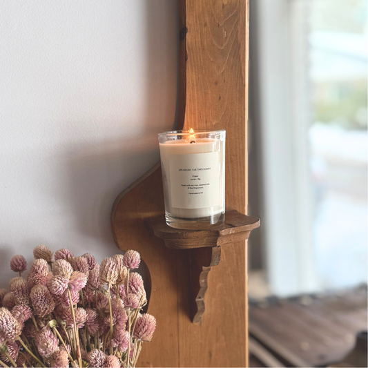 Violet, Smoke + Fig Handcrafted Scented Soy Candle