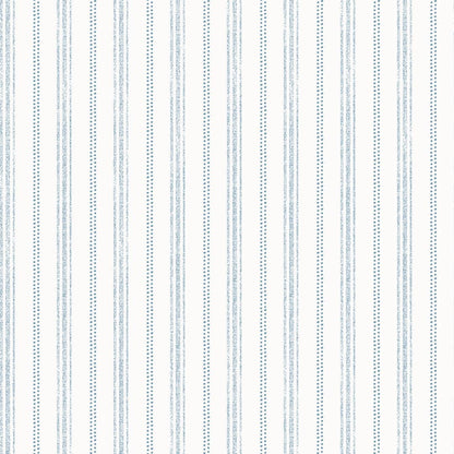 Nautical Stripe Aqua Peel and Stick Wallpaper, 28 sq ft